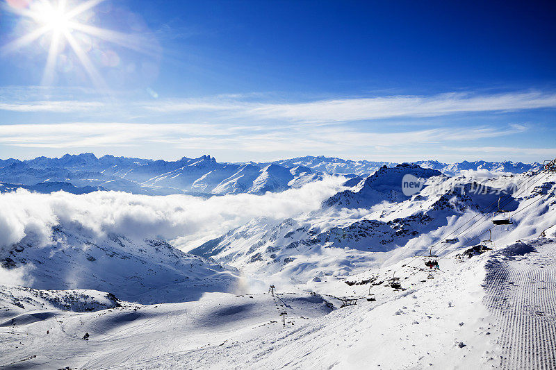 法国阿尔卑斯，Val Thorens